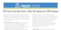 snip of IDD policy update from June 2023